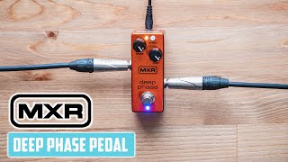 MXR Deep Phase Pedal Demo [upl. by Irtimed]