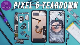 Google Pixel 5 Teardown [upl. by Enilesor124]