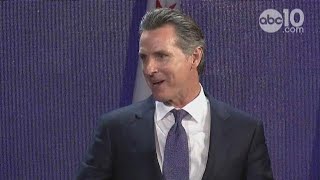 FULL RAW Gavin Newsoms speech after winning election for California Governor [upl. by Leunam]