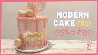 Cómo Realizar Una “Torta Moderna” ❤️🍰 En Vivo [upl. by Irrac]