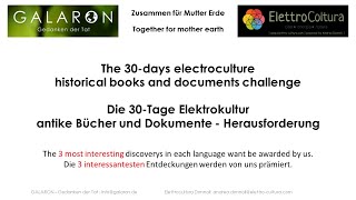 Elektrokultur Bücher Herausforderung  Elctroculture book challenge [upl. by Elayor]