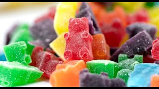 Easy Homemade Gummy Bears Recipe  with JELLO Only 3 Ingredients [upl. by Maller805]