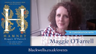 Blackwells Events – In conversation with MAGGIE OFARRELL Hamnet [upl. by Dnalhsa]