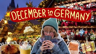 Christmas time in GERMANY  sweet treats amp christmas markets [upl. by Akimik]