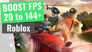 2020 Roblox  How to BOOST FPS and Increase Performance and Unlock FPS [upl. by Revkah491]