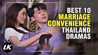 Top 10 Thailand Drama About Marriage Of Convenience [upl. by Dowling103]