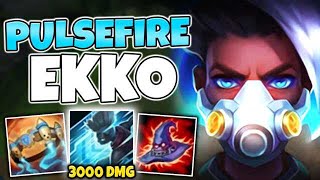 BRAND NEW PULSEFIRE EKKO THIS SKIN IS BEYOND AMAZING INSANE ONE SHOTS  League of Legends [upl. by Appleton]