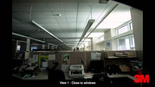 Time Lapse of 3M™ Daylight Redirecting Film [upl. by Scully]