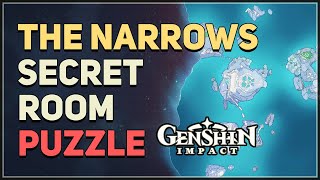 The Narrows Secret Room Luxurious Chest Puzzle Genshin Impact [upl. by Ryann]