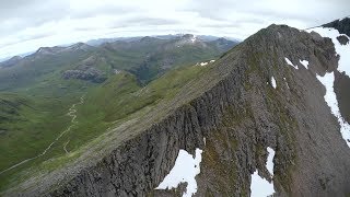 Britains Mountain Challenges CMD Arête scrambling [upl. by Coral]