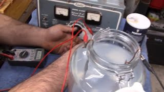 HOW TO MAKE NICKEL ACETATE FOR PLATING [upl. by Kensell163]