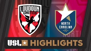 3162024  Loudoun United FC vs North Carolina FC  Game Highlights [upl. by Denae]