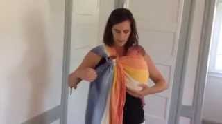 How to use a Ring Sling with a Newborn [upl. by Scharff193]