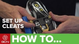 How To Set Up Cleats For Clipless Pedals [upl. by Seana121]