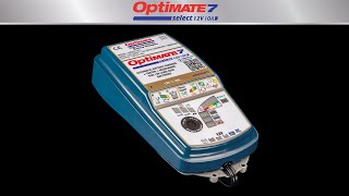 ADVANCED car battery saving charger  OptiMate 7 Select [upl. by Nagaet]