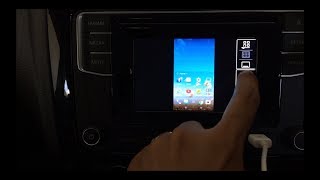 Volkswagen Polo GT TSI 2017 India  Infotainment System RCD 330g MirrorLink Functionality [upl. by Lucic661]