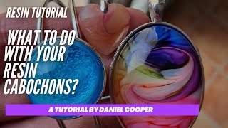 5 Making jewellery with Resin Cabochons A tutorial by Coopers Custom Casts [upl. by Anelac]