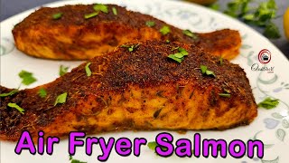 Air Fryer Salmon  Salmon Recipe  How to cook Salmon [upl. by Zehe391]