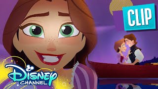 Rapunzel and Eugene Get Engaged 💍  Rapunzels Tangled Adventure  Disney Channel [upl. by Imrots]