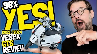 2023 Vespa GTS 300 Super Sport REVIEW – It’s Brilliant Frustrating and SEXY AF [upl. by Geraldina45]