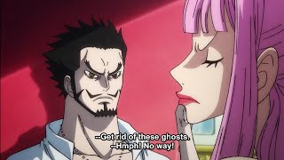 MIHAWK X PERONA ENG SUB ミホークxペローナ ワンピース ONE PIECE [upl. by Evey]