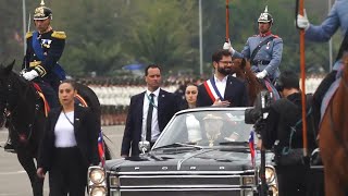 Chile celebrates Independence Day with military parade [upl. by Yila]