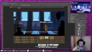 64 Bits Live Working on Indiana Jones Great Circle Demake [upl. by Ayekam944]