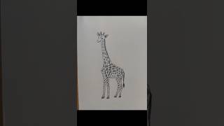 Giraffe 🦒 I জিরাফ  simple art 🎨 [upl. by Vinn]