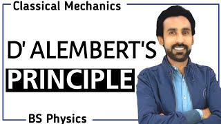 Lec3 D ALEMBERTS PRINCIPLE IN URDUHINDI  Classical Mechanics MSc and BS Physics [upl. by Wheeler]