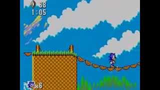 Sonic the Hedgehog Master System  walkthrough [upl. by Anaerb]