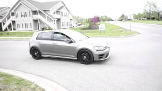 MK7 Golf R Switchpath AWE Catback exhaust [upl. by Nasho]