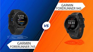 Garmin Forerunner 745 vs Forerunner 945 Nên chọn mua loại nào [upl. by Ecirpak]