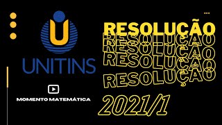 UNITINS 20211 RESOLUÇÃO [upl. by Corley763]