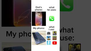 Dad’s phone vs My phone [upl. by Ennire631]