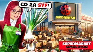 Otworzyłam SKLEP SPOŻYWCZY 🛒 Supermarket Simulator 1 [upl. by Liesa189]