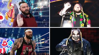 WWE 2K24 ALL Bray Wyatt Entrances Firefly Funhouse Muscle Man The Fiend amp More [upl. by Eedrahc906]