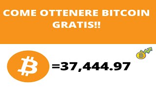 COME FARE BITCOIN GRATIS GUADAGNARE BTC [upl. by Dempstor]