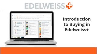 Edelweiss for Professional Book Buyers [upl. by Kurt]