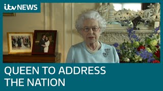 Queen to make rare televised address to the nation amid Covid19 crisis  ITV News [upl. by Leummas646]