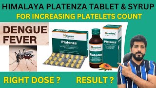 AYURVEDIC MEDICINE FOR DENGUE  INCREASE PLATELET COUNT  HIMALAYA PLATENZA TABLET  PLATENZA SYRUP [upl. by Latrice]