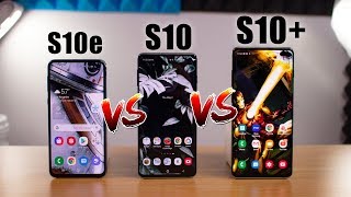 Which Samsung Galaxy S10 is Right For You S10e vs S10 vs S10 [upl. by Evans]