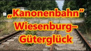 „Kanonenbahn“ Wiesenburg–Güterglück zweigleisig elektrifiziert – stillgelegt [upl. by Arrej]