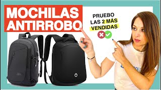 Mochilas Antirrobo Analizamos las 2 más vendidas [upl. by Serra473]