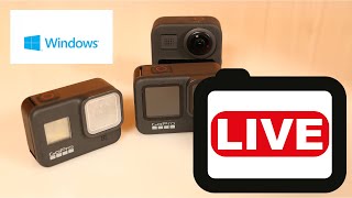 How to live stream from multiple GoPro cameras on Windows [upl. by Olnee777]