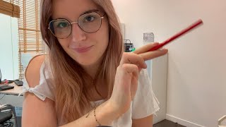 ASMR  Examen médical annuel👩🏼‍⚕️ avec de vrais tests 😴 [upl. by Lamp82]