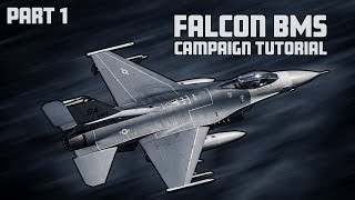 Falcon BMS 435 Campaign Tutorial  Part 1 [upl. by Chery]