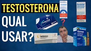 Como escolher o melhor tipo de TESTOSTERONA para seu caso [upl. by Jedidiah]