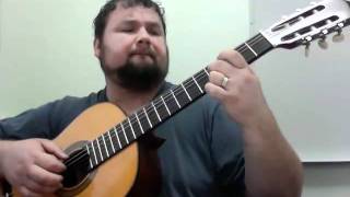 Matteo Carcassi Op 60 No 13 Classical Guitar  Florentin Tise [upl. by Ayenet884]