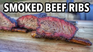 How to Smoke Beef Ribs in an Offset Smoker [upl. by Brittney708]