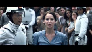 The Hunger Games Katniss and Peeta Reaping Scene HD [upl. by Anayra]